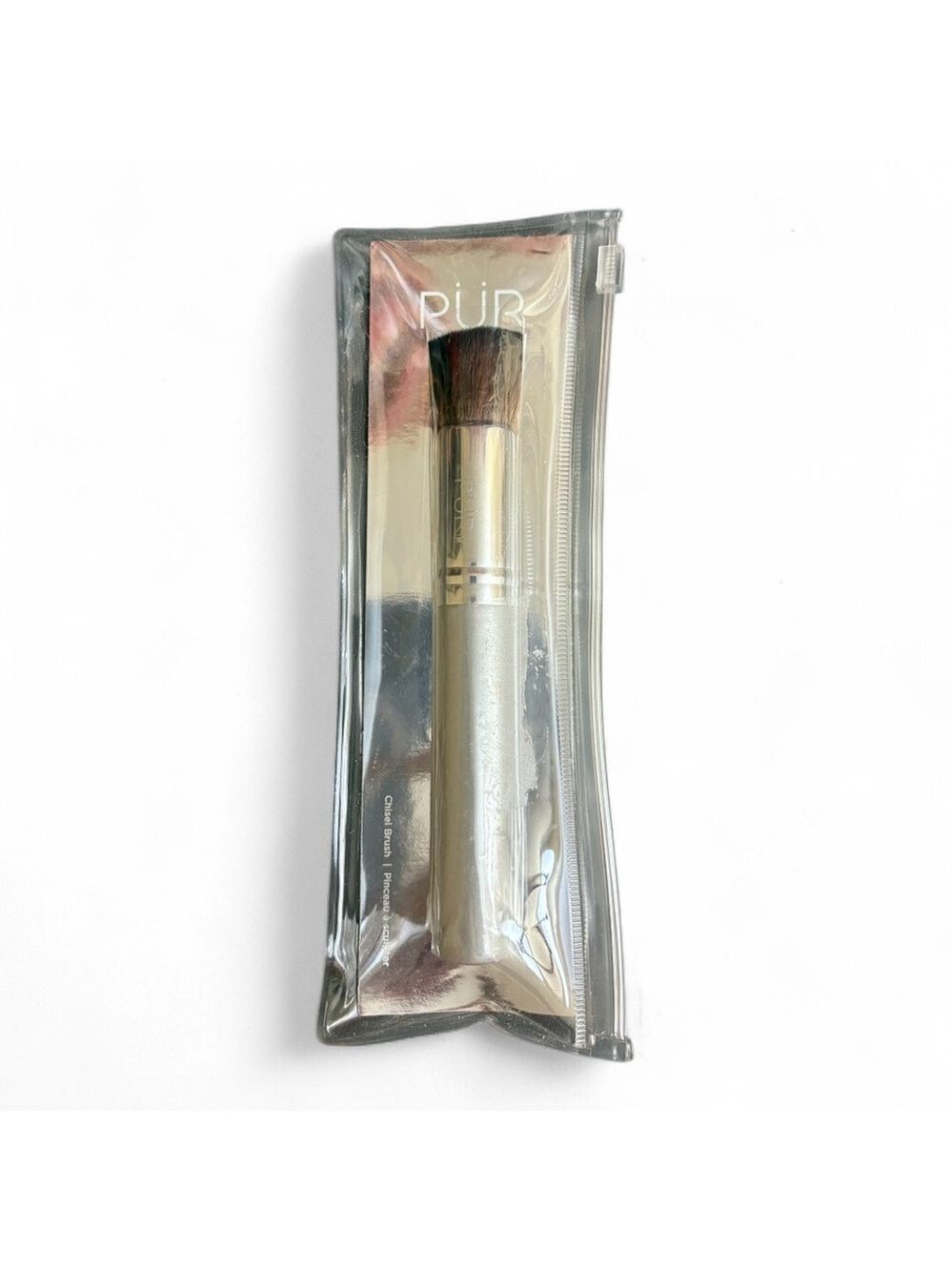 PÜR Chisel Brush with Case NIP